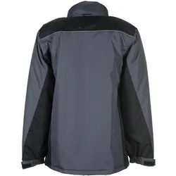 Planam,  Winterjacke Highline Grösse XL schiefer/schwarz/rot (XL)