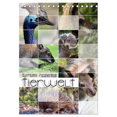 Australiens faszinierende Tierwelt (Tischkalender 2026 DIN A5 hoch), CALVENDO Monatskalender