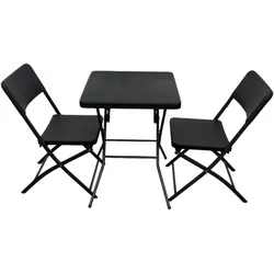 Sedex Sedex Balkonset 3-teilig – 2 Klappstühle & Klapptisch Mila