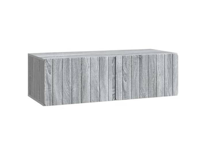Makastle Hängender TV Schrank 98x41x30 cm Sonoma-Grau