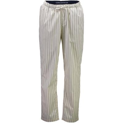 Pyjamahose LINDBERGH "Pyjamahose Comfort Fit", Herren, Gr. M, beige (stone), Obermaterial: 100% Baumwolle, bequem, Hosen Pyjamahose