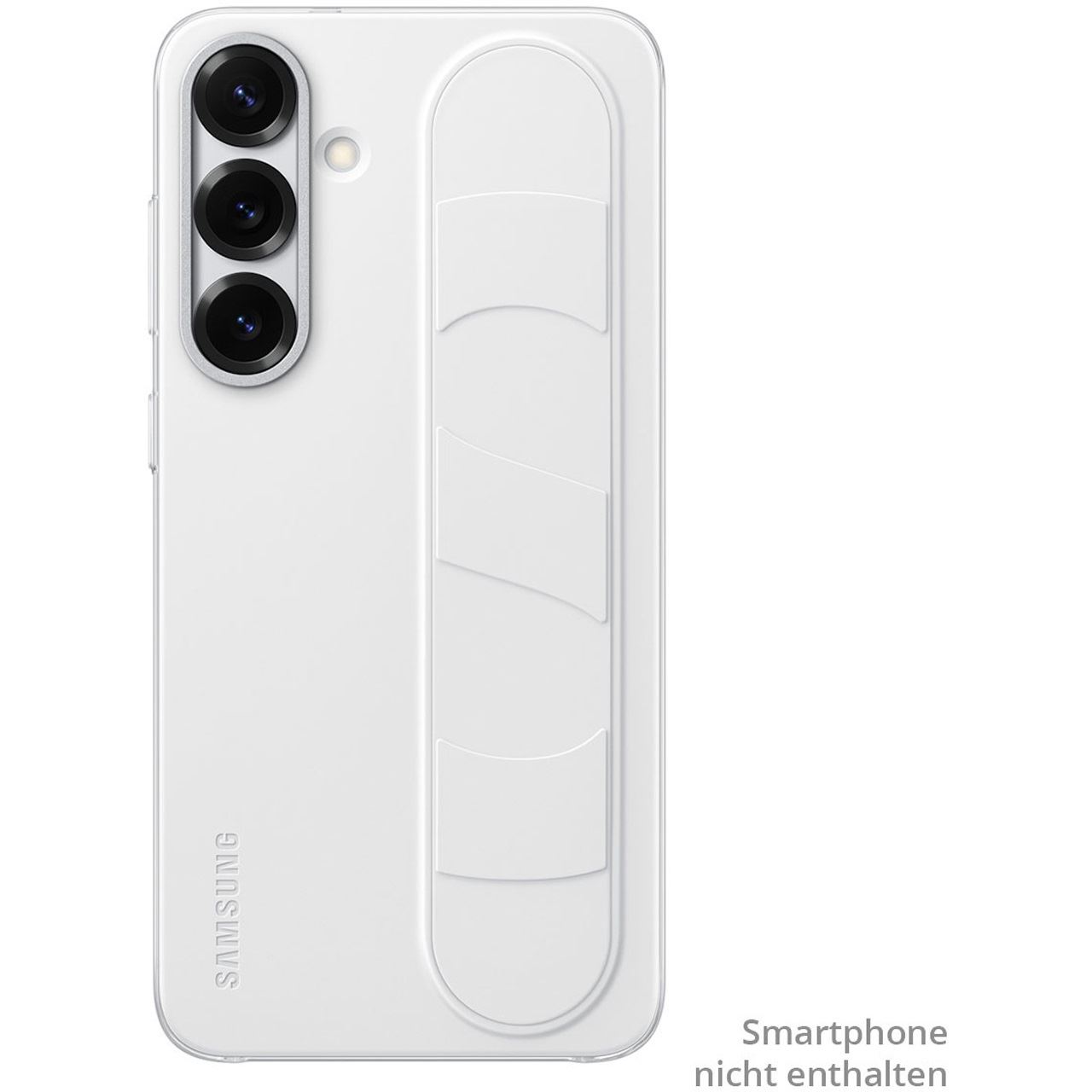 Samsung Standing Grip Case für Galaxy S25+ white