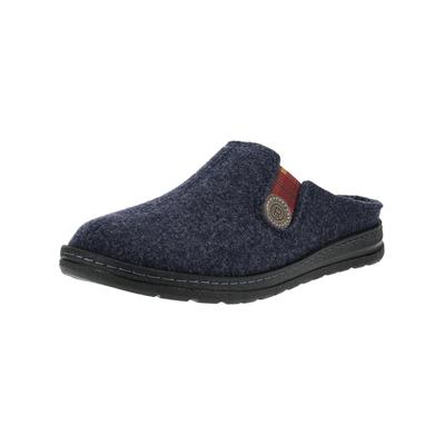 Hausschuh ROHDE "Rohde Hausschuhe Filz", Herren, Gr. 42, blau (ocean), Filz, Schuhe Hausschuh