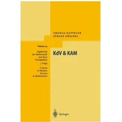 KdV & KAM, Fachbücher von Jürgen Pöschel, Thomas Kappeler
