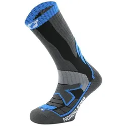 KV+, Damen, Sportsocken, Ski Cross Country Nordic step socks (43 - 46), Schwarz