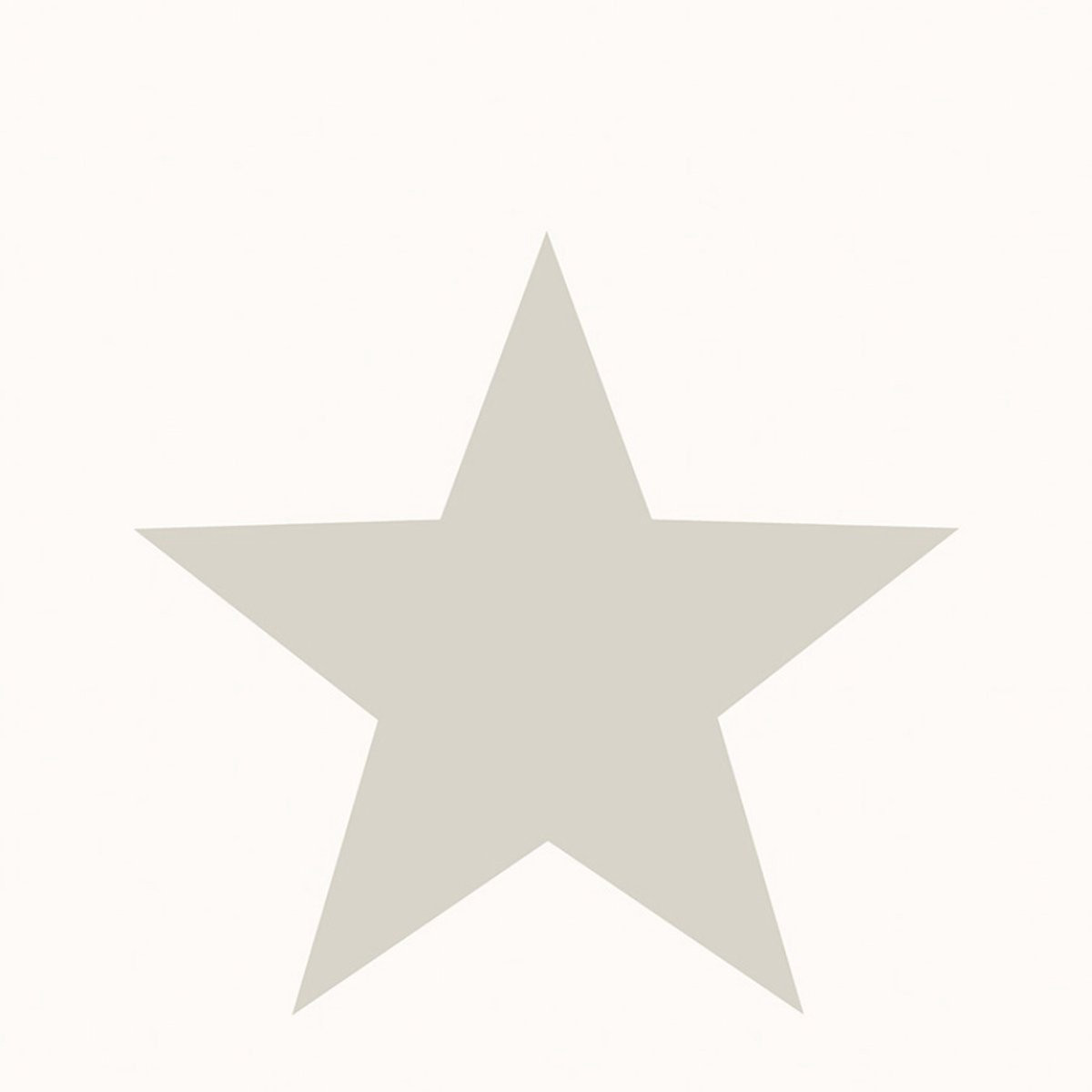 Noordwand Behang Friends & Coffee Big Stars Wit en Metallic