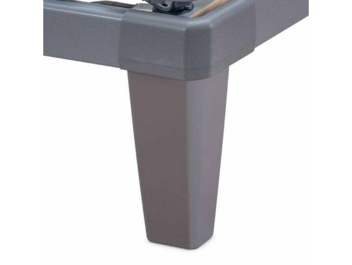 Tempur Dualfüße – schiefergrau - 25 Modern