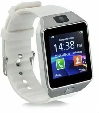 Multisell Products Hub Bluetooth Smart Watch With Camera Waterproof Touch Screen Watch For Android And IPhone white