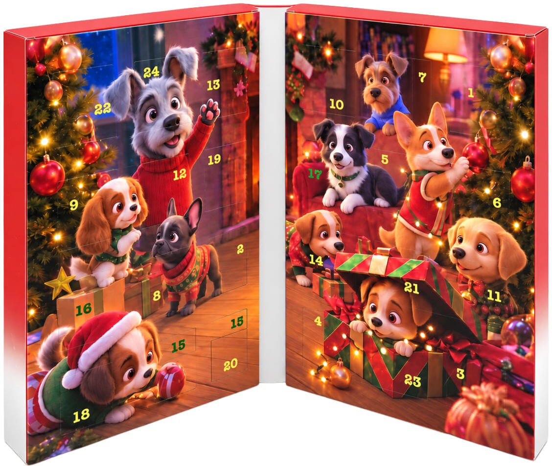 Calendario Avvento Natale Cane In The Nature 1PZ
