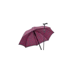 Stockschirm TWIN Regenschirm mit eingebautem Gehstock 2 Größen