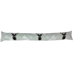 INDA-Exclusiv Zugluftstopper Türwindstopper Windstopper Hirsch B95xØ12cm