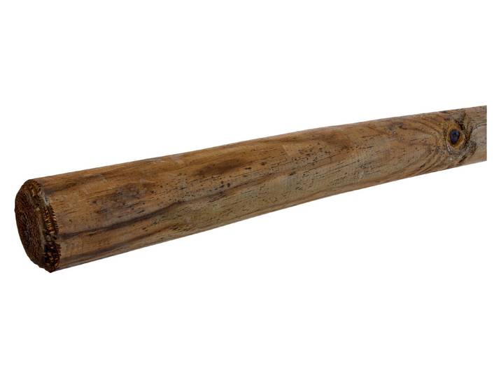Holzpfahl gespitzt, braun imprägniert 200 x 5 cm