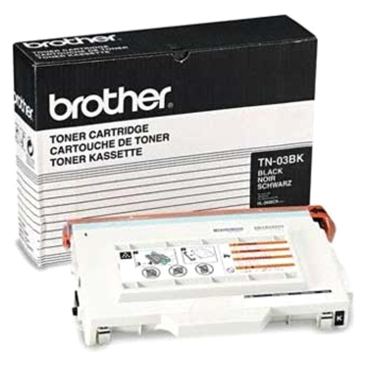 Brother Schwarz - Original - Tonerpatrone (Y) (TN03BK)