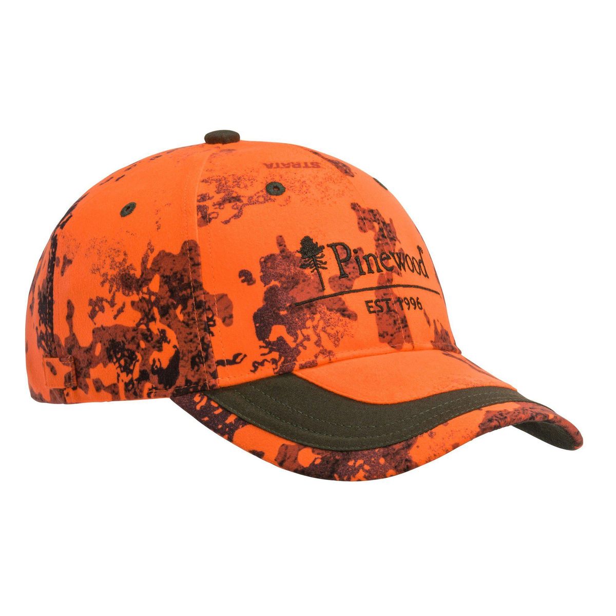 Pinewood Camou Kids Cap strata blaze/mossgreen (990) Unisize 7-89940990406