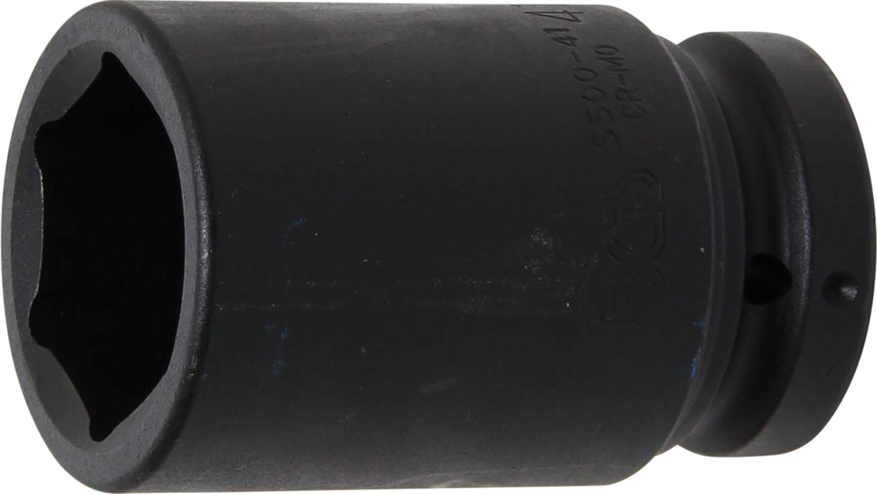 BGS Kraft-Steckschlüssel-Einsatz Sechskant, tief 5500-41, Antrieb Innenvierkant 25 mm (1"), SW 41 mm ; BGS technic)