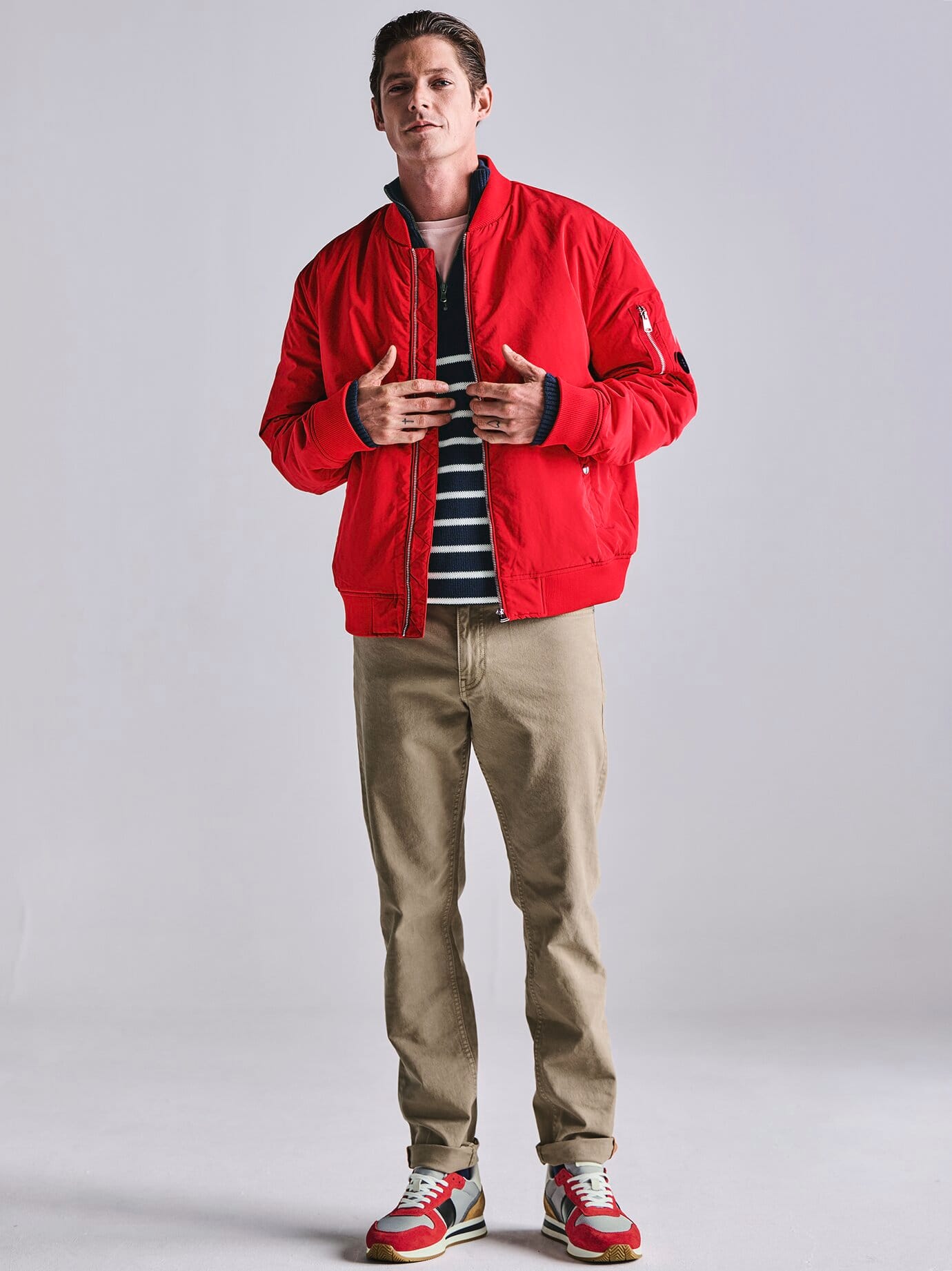 Mey & Edlich Urbane Fliegerjacke Rot 48