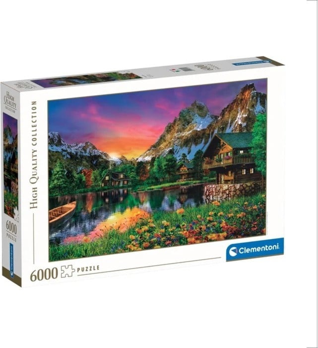 Clementoni Puzzel Uitzicht op de Alpen Hoogwaardige collectie