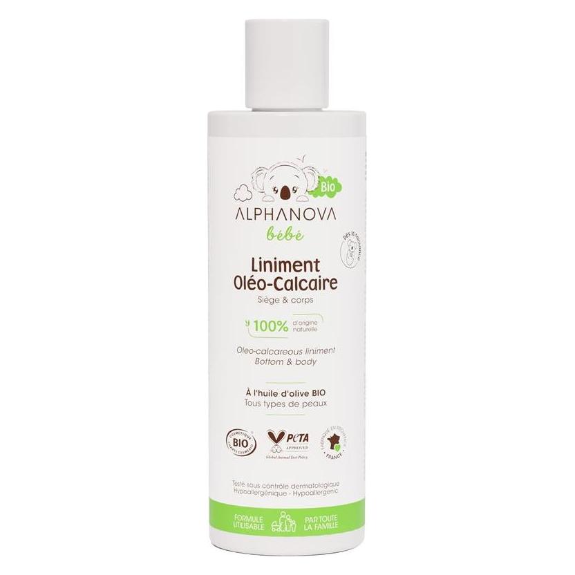 Alphanova Baby Liniment oléo-calcaire Bio (ABIOLIN200L)