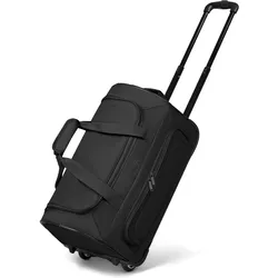 Redolz Duffle Essentials 2 Rollen Reisetasche 28 cm, Koffer, Schwarz