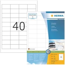 Herma 4000er-Set Universal-Klebeetiketten »4474«, 2.54 cm