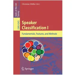 Speaker Classification I, Fachbücher von Christian Müller