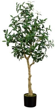 Nearly Natural 4' Artificial Olive Tree - Green