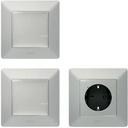 Legrand 752327 Valena Life with Netatmo Erweiterungspack Farbe: Farbe: Aluminium