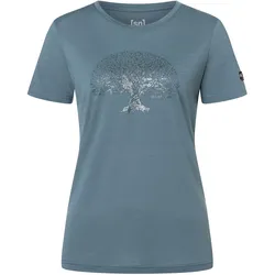 Super Natural, Damen, Sportshirt, Tree Of Knowledge (S), Blau