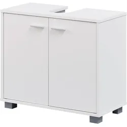 Wohnling, Waschbeckenunterschrank, Unterschrank (60 x 30 x 55 cm)