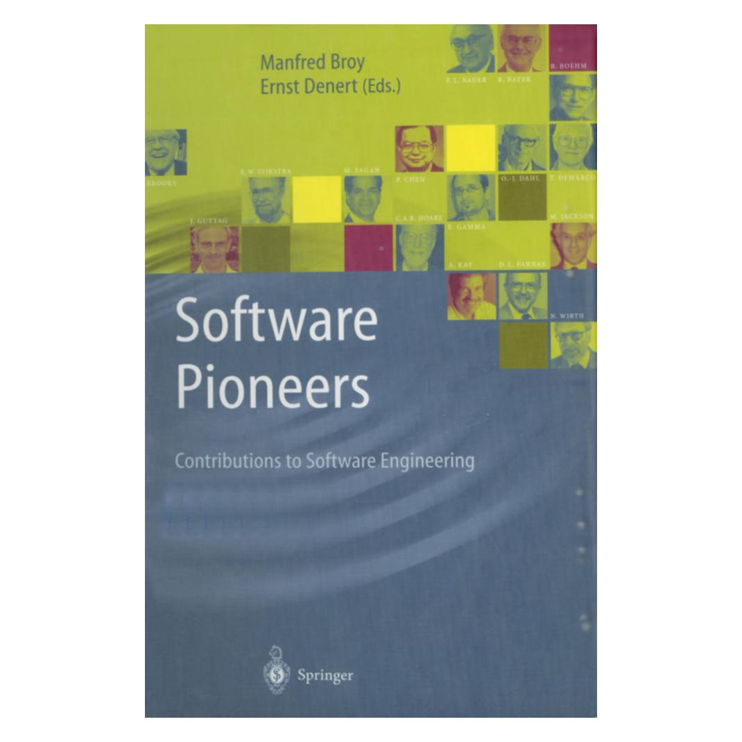 Springer Software Pioneers (Englisch, Softcover, Ernst Denert, Manfred Broy) (55555316)