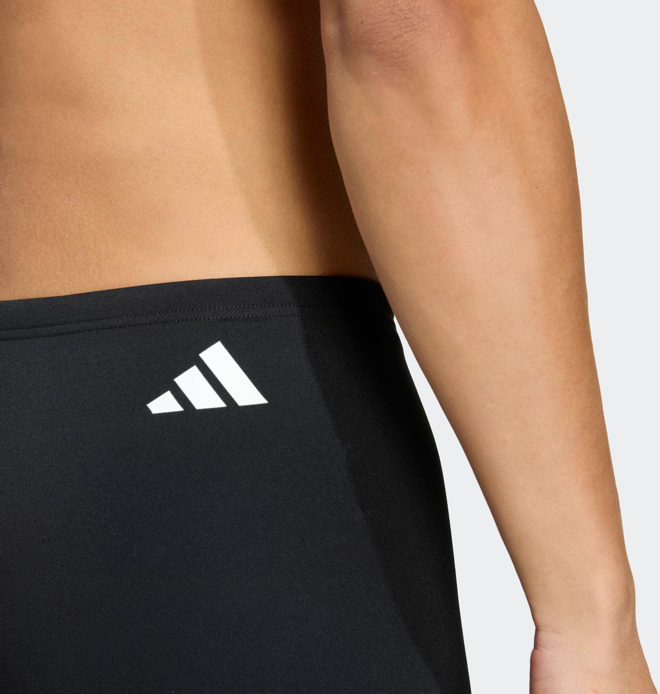 Badehose ADIDAS PERFORMANCE "TEAM JAMMER", Herren, Gr. 10, N-Gr, schwarz, Obermaterial: 100% Polyester, Badehosen Badehose schwarz 10, N-Gr