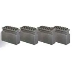 Optimum Blockbackensatz weich 4-Backendrehfutter ø 100 mm DIN 6350