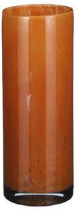 BIDK Home "Lg. Estelle Glass Vase Brown 12.2""H - A - A"