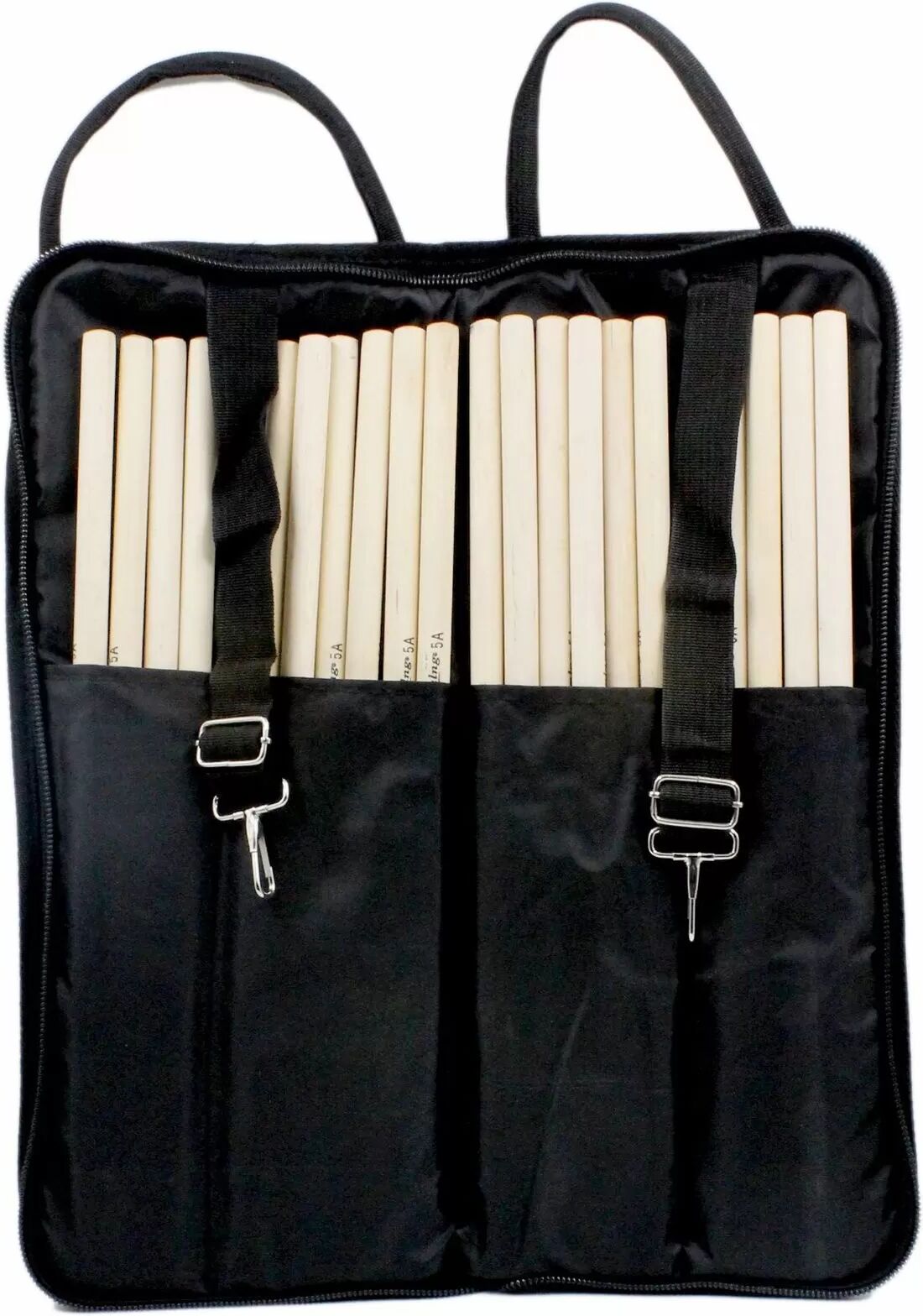 INF Professionelle Drum Stick Tasche aus Oxford-Gewebe - Drumstick Halter & Tragetasche