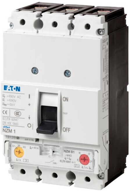 Eaton Disjoncteur 3p. 80A Protection moteur NZMB1-M80 (265713)