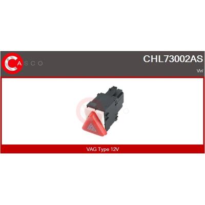 CASCO Warnblinkschalter CHL73002AS für VAG