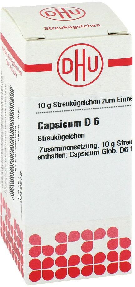DHU Capsicum D6 Globuli 10g