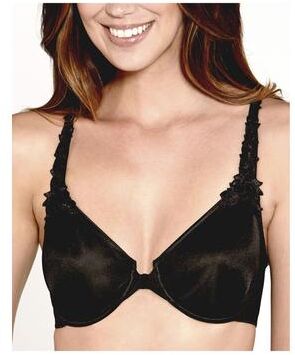Plus Size Women's Meryl Front Closure Minimizer Bra by Dominique in Black (Size 38 C)