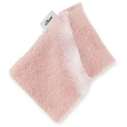 s.Oliver Waschlappen 16 x 21 cm Baumwolle Rosa Rose