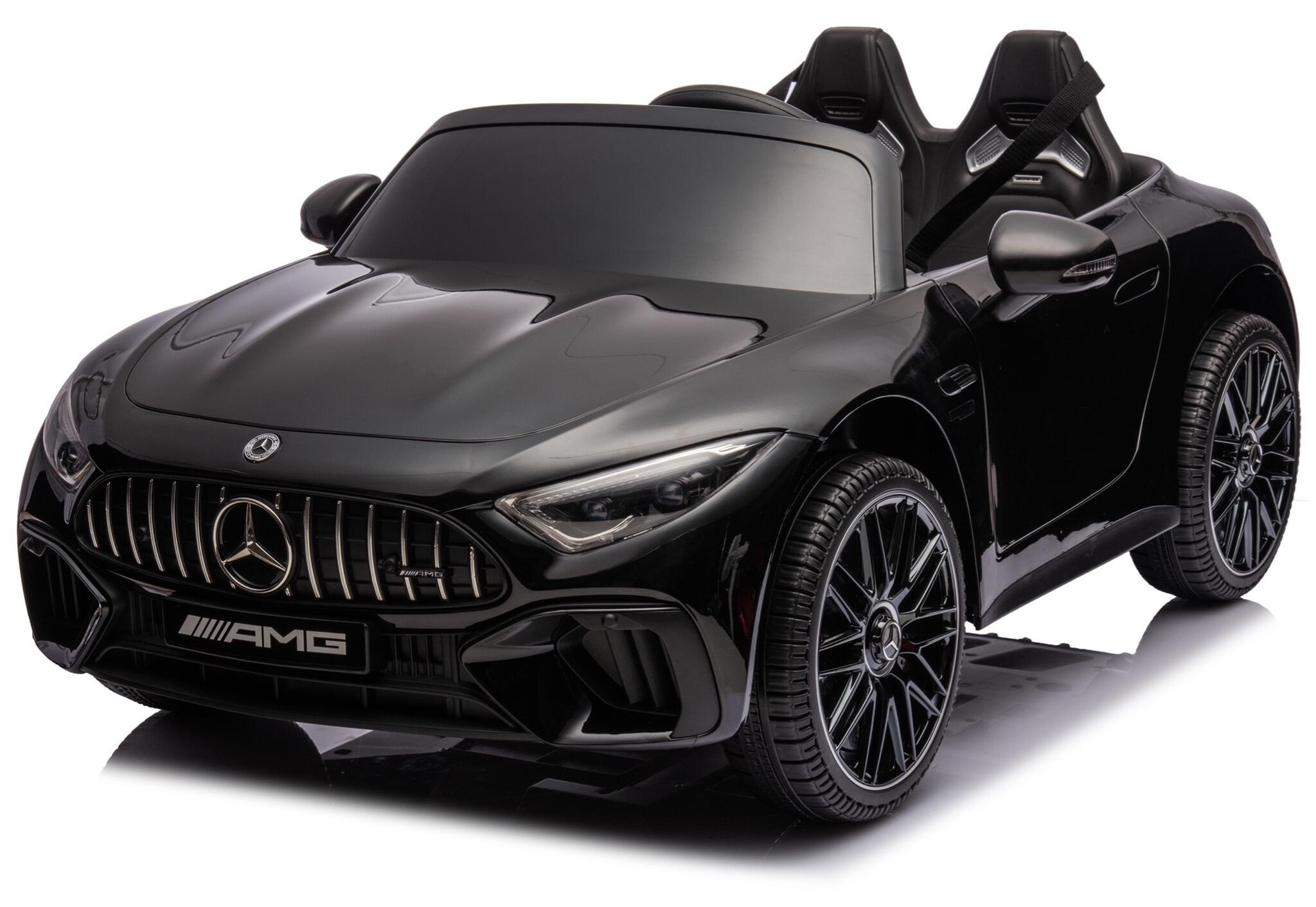 Mercedes SL63 AMG 24V Kinder-Elektroauto Schwarz