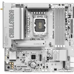 AsRock B860M Challenger WiFi White 1851 mATX HDMI/DP DDR5 (LGA 1851, Intel B860, mATX), Mainboard