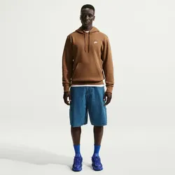 NIKE Club Fleece-Hoodie Herren 270 - ale brown/ale brown/white S