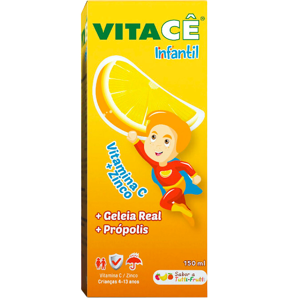 Vitacê Suplemento para el sistema inmunológico con Vitc para niños 150mL