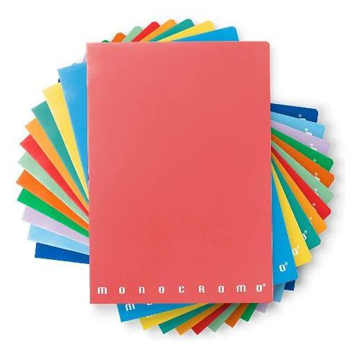 Pigna 10er-Pack Blumen A4 Notizbücher 1R (A4, Liniert, Weicher Einband) (02298851R)