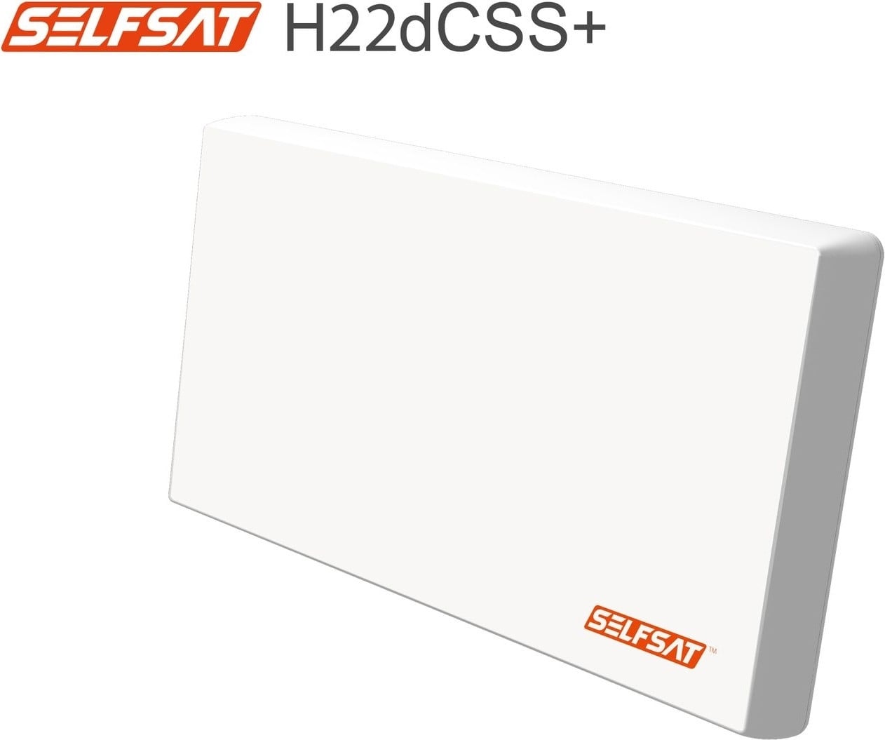 Selfsat H22dCSS+ Unicable 2-antenne geschikt voor 24 aansluitingen