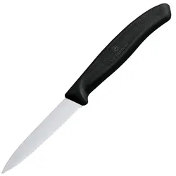 VICTORINOX Gemüsemesser Swiss Classic silber, schwarz