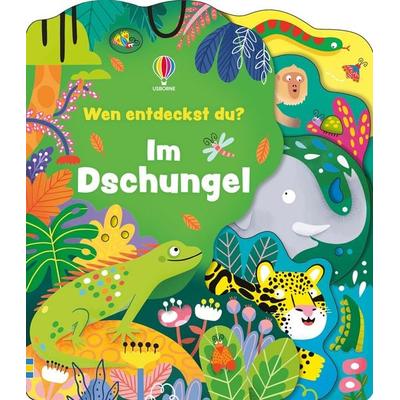 Wen entdeckst du? Im Dschungel, Gebundene Ausgabe von Alice Beecham, Usborne, 978-1-03-570472-9
