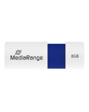MEDIARANGE USB-Flash-Laufwerk 8 GB USB 2.0 weiß Blau (MR971)