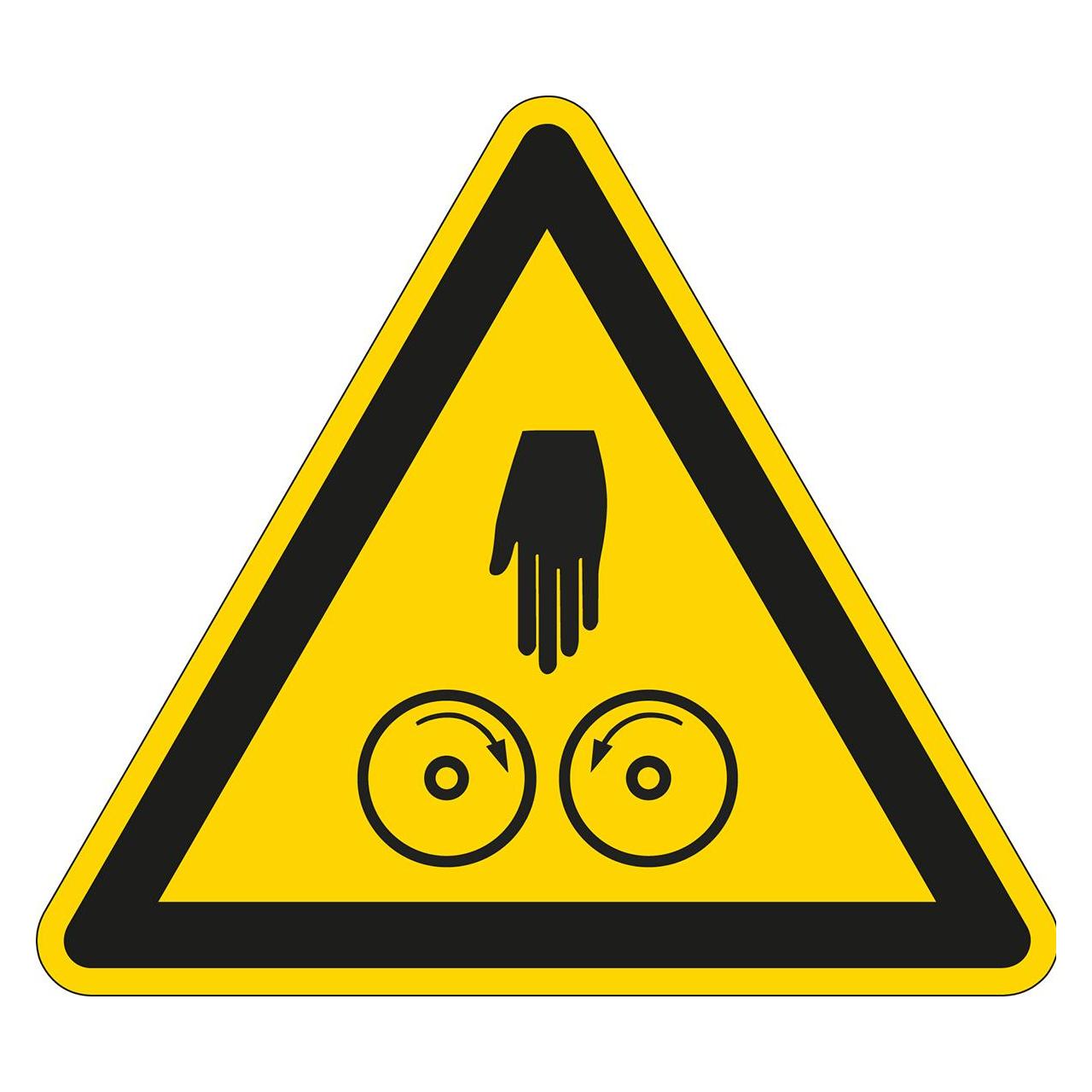 Brady PIC -849-TRI 100-B7541, Warnschilder - Verletzungsgefahr durch Einzug (3 Schilder) (801269)