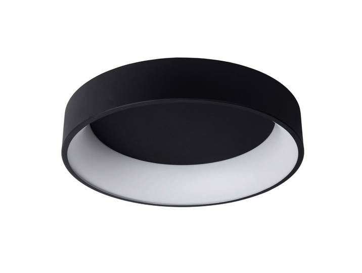 Lucide Led-Deckenleuchte Talowe Led, Schwarz, Metall, 60x13x60 cm, RoHS, Reach, kabellos, Lampen & Leuchten, LED Beleuchtung, LED-Deckenleuchten
